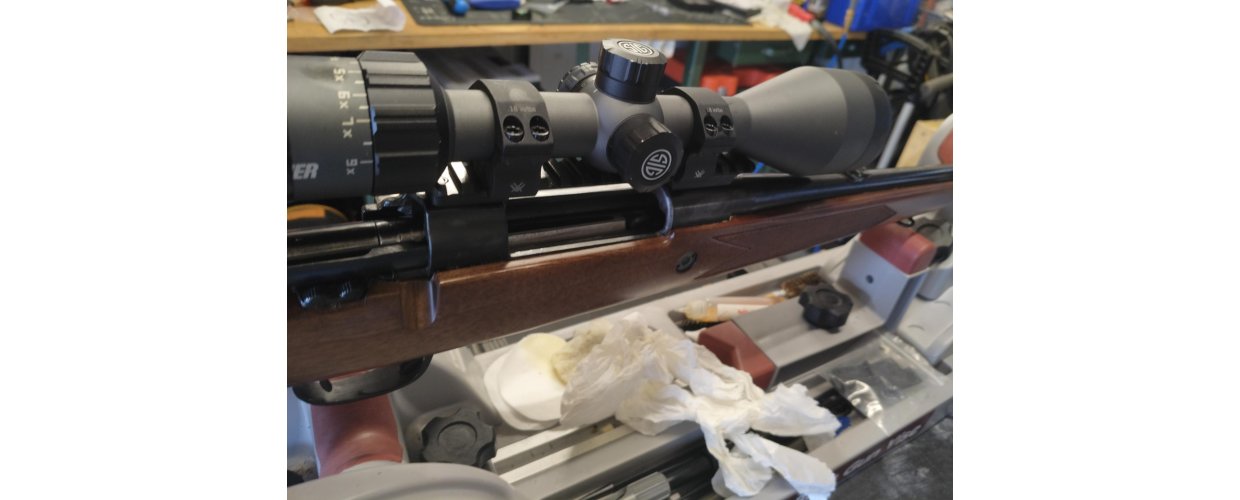 Rail, montage og kikkert