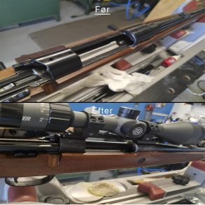 Montering af optik, baser/rail og montage