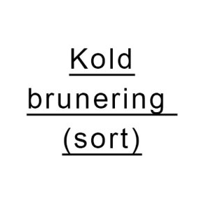 Koldbrunering (sort)