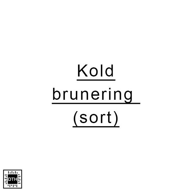 Koldbrunering (sort)